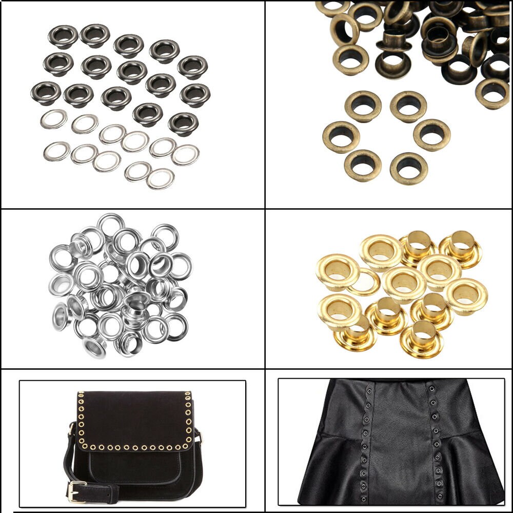 Tiny Grommets 50ct 1mm 12mm Eyelets With Washers Small Etsy