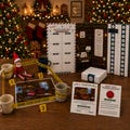 24-Day Kids Christmas Mystery Advent Calendar, Interactive Elf Detective Game Ages 6-10