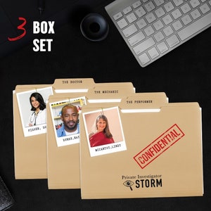 Become The Detective and Solve The Case! 3 Box Set