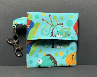 Easy Beginner Face Mask Pouch Holder Sewing Pattern Back School PDF download holder case keychain storage spare backpack quick kids student