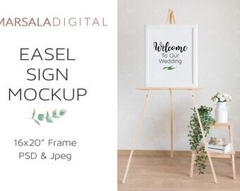 Wedding Seating Chart Easel