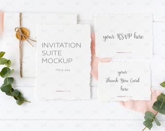 Download Wedding Suite Mockup Wedding Stationery Mockup Wedding Mockup Invitation Suite Wedding Card Mockup Blush Wedding Cotton Paper Green Download Psd Mockups Templates PSD Mockup Templates