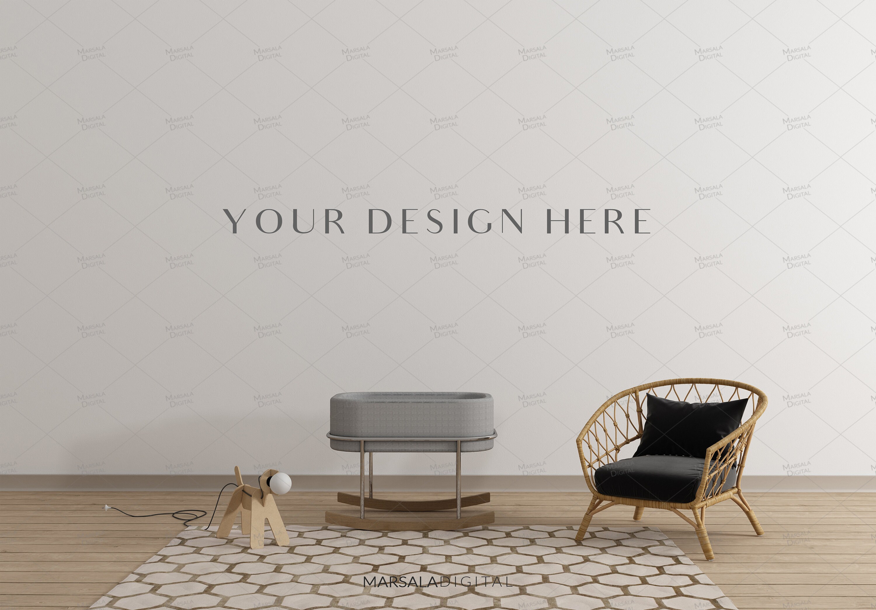 Kids Room Mock Up Nursery Room Mockup Blank Wall Mockup Etsy