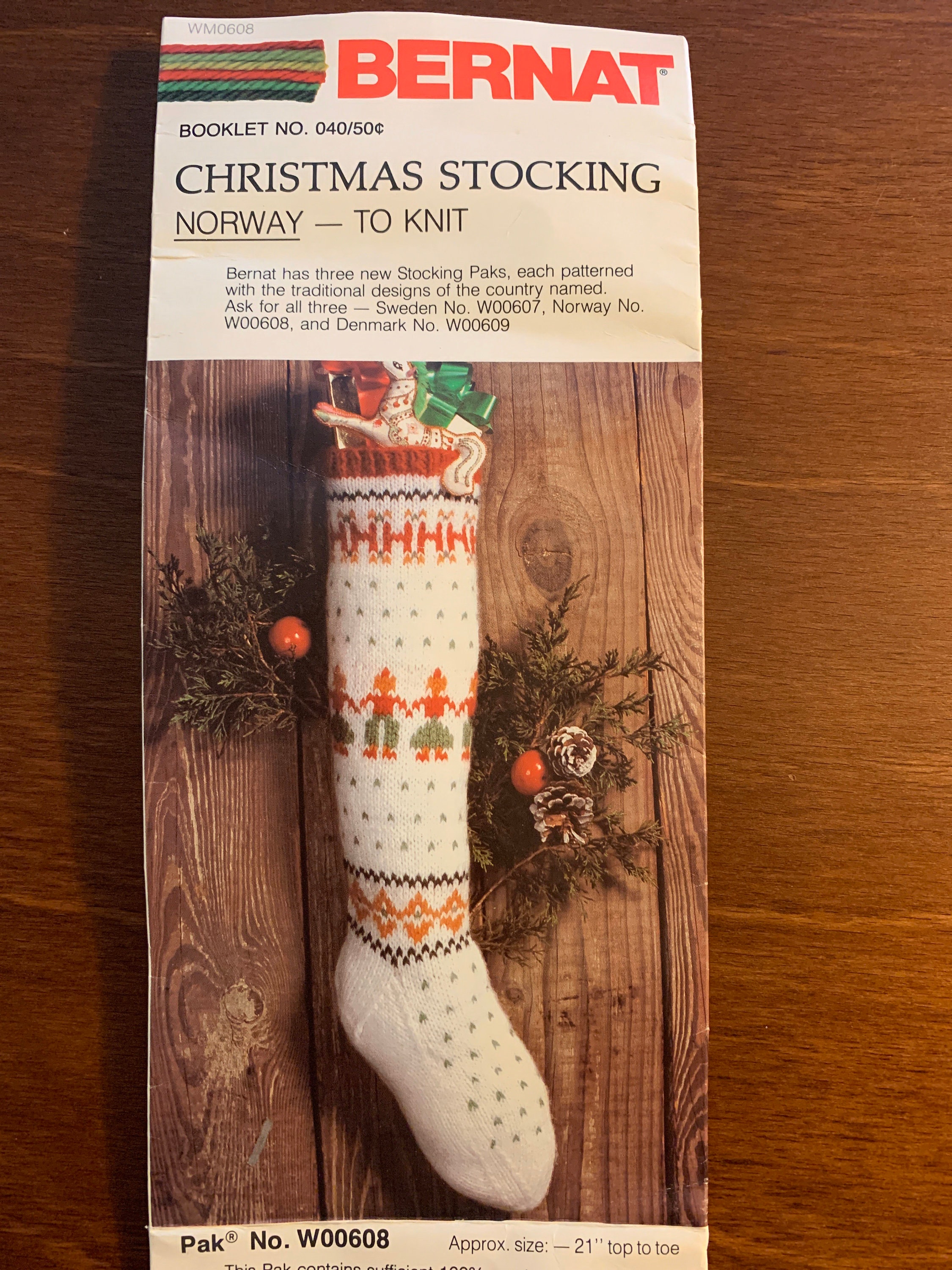 Vintage HTF Bernat Christmas Heirloom Knit Knitted 21 Etsy