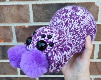 Knit Spider Plush