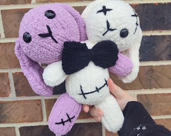 Two Headed Bunny Plush
