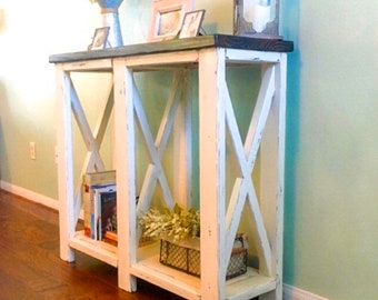 Rustic Console - 1 Shelf