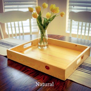 Solid Wood Serving Tray image 2