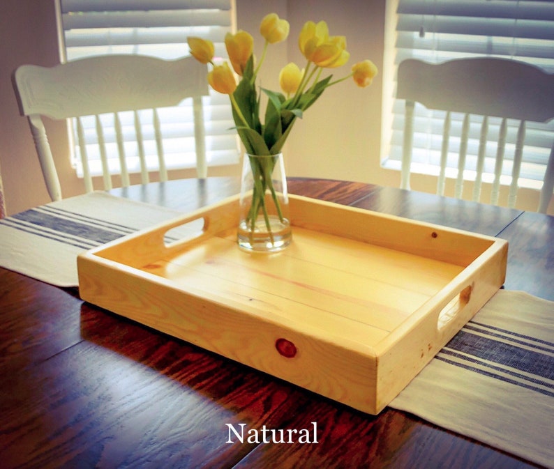 Solid Wood Serving Tray image 2