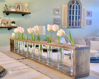 Farmhouse Centerpience/Farmhouse Vase/ Table Runner