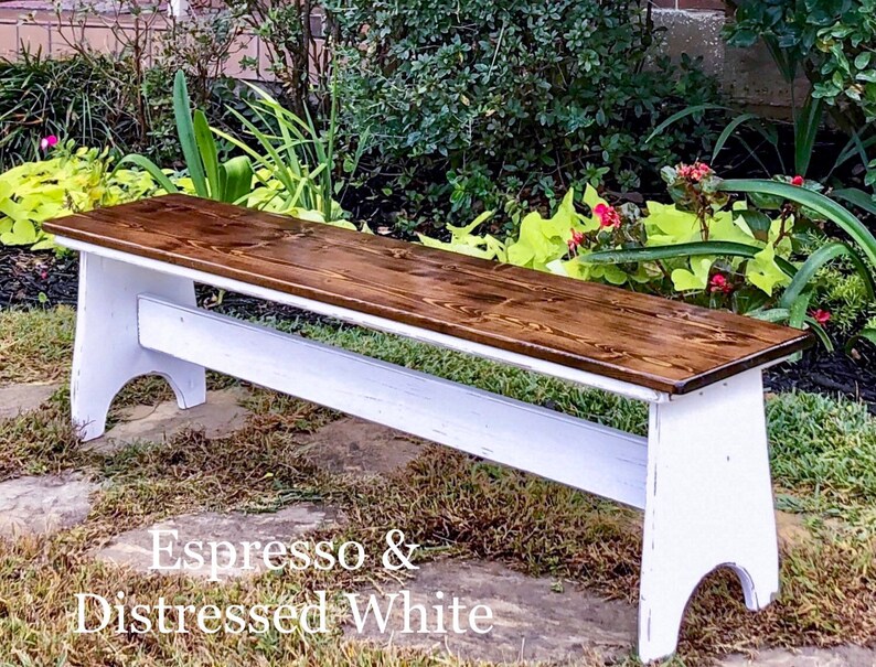 61 in. Kids Farmhouse Table with chairs and/or bench image 8