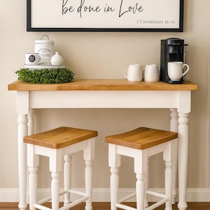 Coffee Bar/Kitchen Island/Laundry Table/Sofa Table