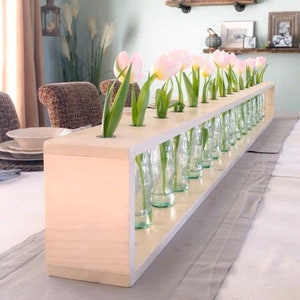 Farmhouse Centerpience/Farmhouse Vase/ Table Runner image 3