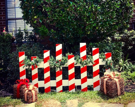 Christmas Fences - Etsy
