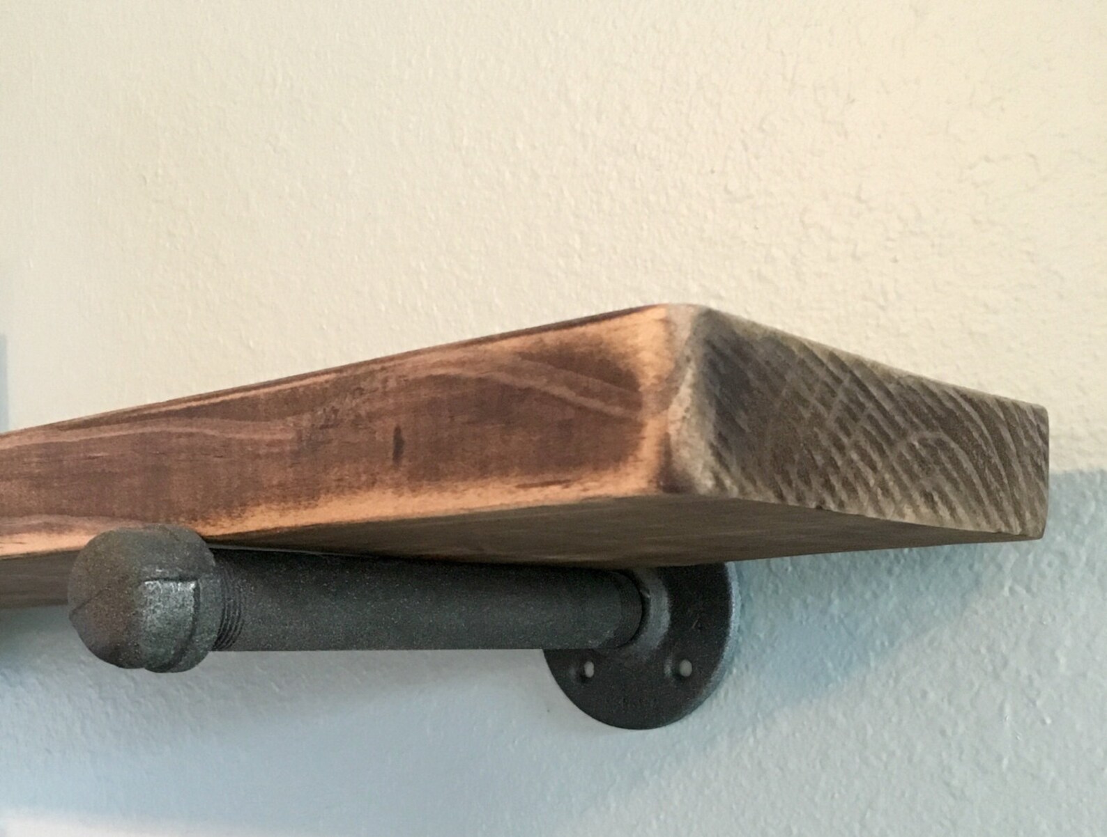 50. In. Industrial Pipe Shelf Etsy