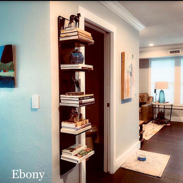 Vertical Wall Shelf Etsy