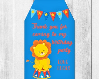 Circus Favour Tag