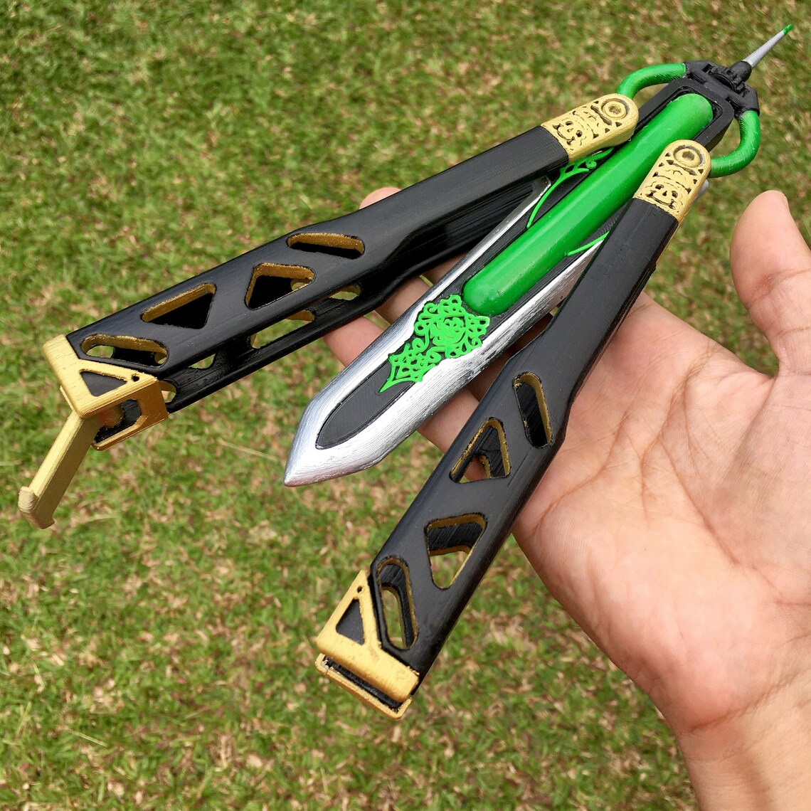 Octane Butterfly Knife Drawing Just Finished My Octane Butterfly Knife
