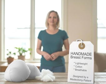 Handmade Cotton Adjustable Prosthetic Mastectomy Breast Form Cancer Prosthesis