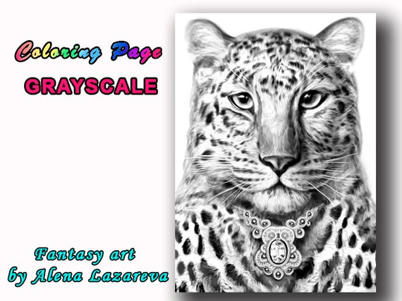 38+ Leopard Malvorlage