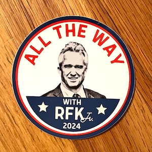 Robert F. Kennedy Jr. RFK-campagnesticker
