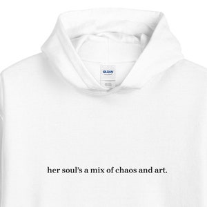 Dermot Kennedy Hoodie Chaos and Art Outnumbered Gift best friend