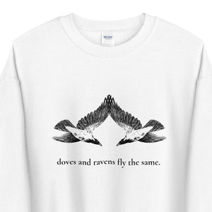 Dermot Kennedy Sweatshirt Doves and Ravens lyrics Glory