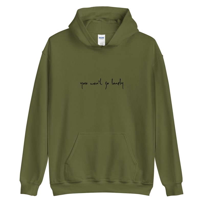 Dermot Kennedy Hoodie You Wont Go Lonely Lyrics After Rain - Etsy