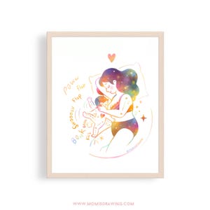 Danza dell&#39;allattamento - mamma che allatta un bambino - arte dell&#39;allattamento - decorazioni per la cameretta dei bambini - regalo per neomamme - regalo per neonati - spedizione gratuita