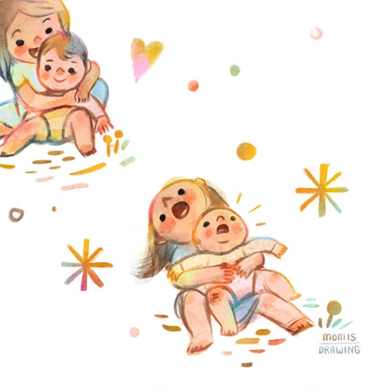 Hermana mayor y beb . Nuevo regalo del beb nuevo hermano regalo