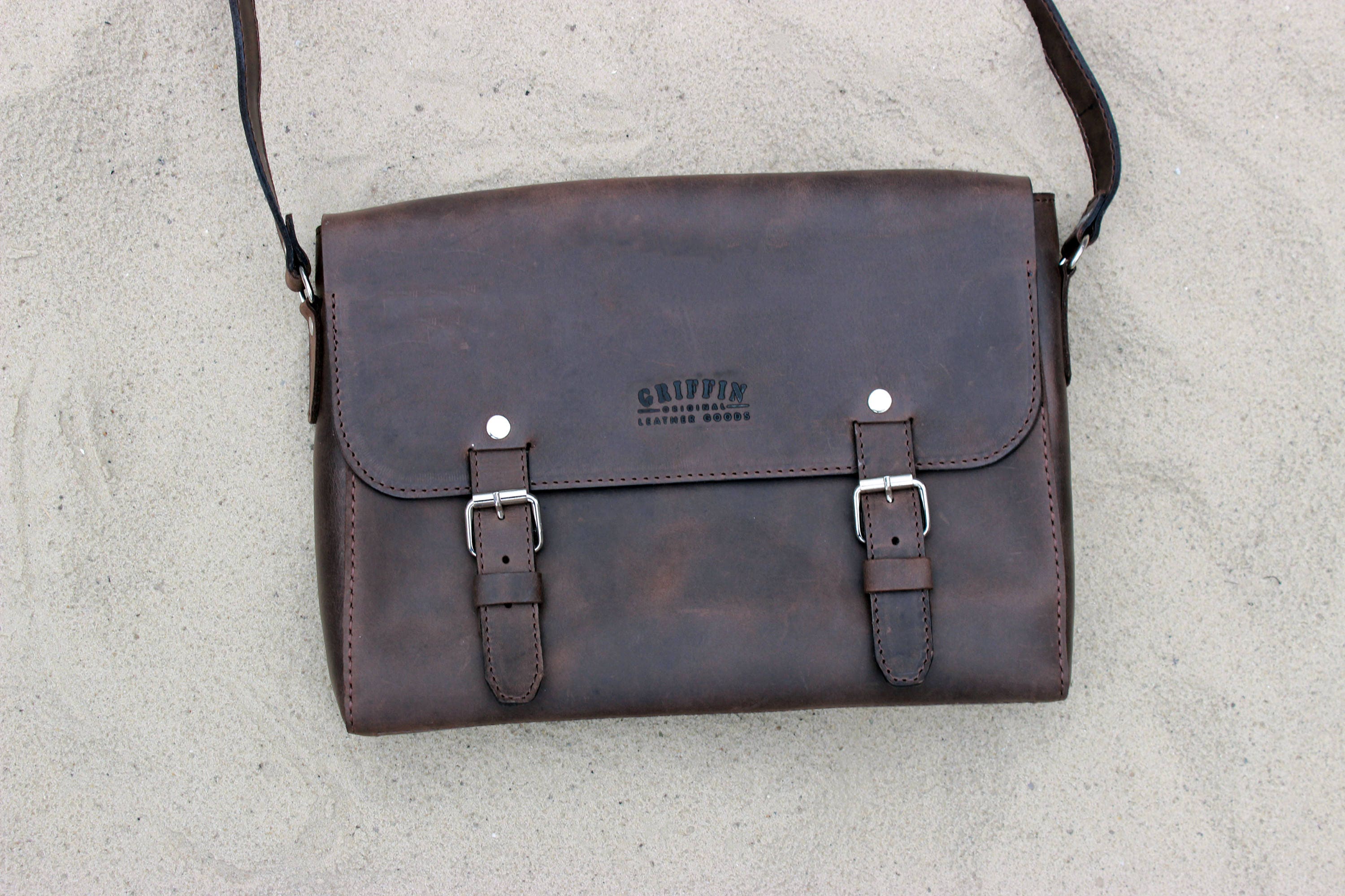 Leather laptop bag 13 inch laptop bag Messenger bag Laptop bag Etsy