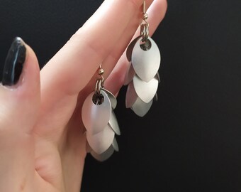 Scalemail earrings/ Scale earrings