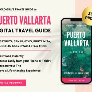 Puerto Vallarta Travel Guide for Solo Female Travel | Instant Digital Download