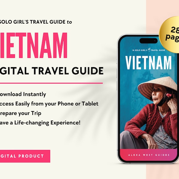 Vietnam Travel Guide for Solo Female Travel | Instant Digital Download