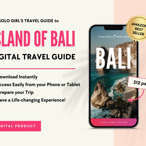 Bali Travel Guide for Solo Female Travel | Instant Digital Download