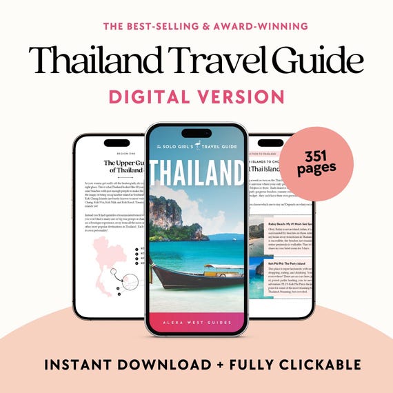 Unlock the Wonders of Thailand: The Essential Guide for Solo Female Travelers & Couples | Instant Download