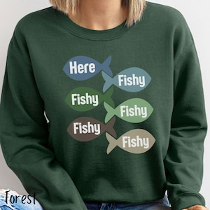 Personalized Fly Fishing Sweatshirt, Fly Fishing Gift, Custom