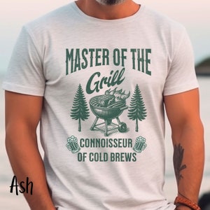 Grill Master Dad Shirt, Fathers Day Gift, Funny Step Dad Shirt, Bonus Dad Gift, Boyfriend Gift, Husband Gift, Beer Lover Shirt, Grandpa Gift