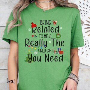 Funny Christmas T-Shirt, Family Christmas Tee, XMas Family Reunion Shirt, Holiday Xmas Shirt, Christmas Present, Custom Christmas Gift