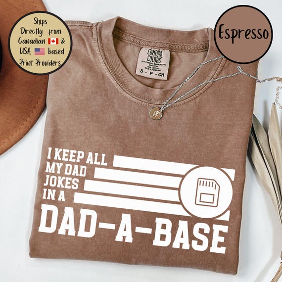 Funny Dad Comfort Colors Tee, Dad Jokes TShirt, Dad-a-Base Shirt, New Dad Loading Gift, Expecting Dad Shirt, Fathers Day Present
