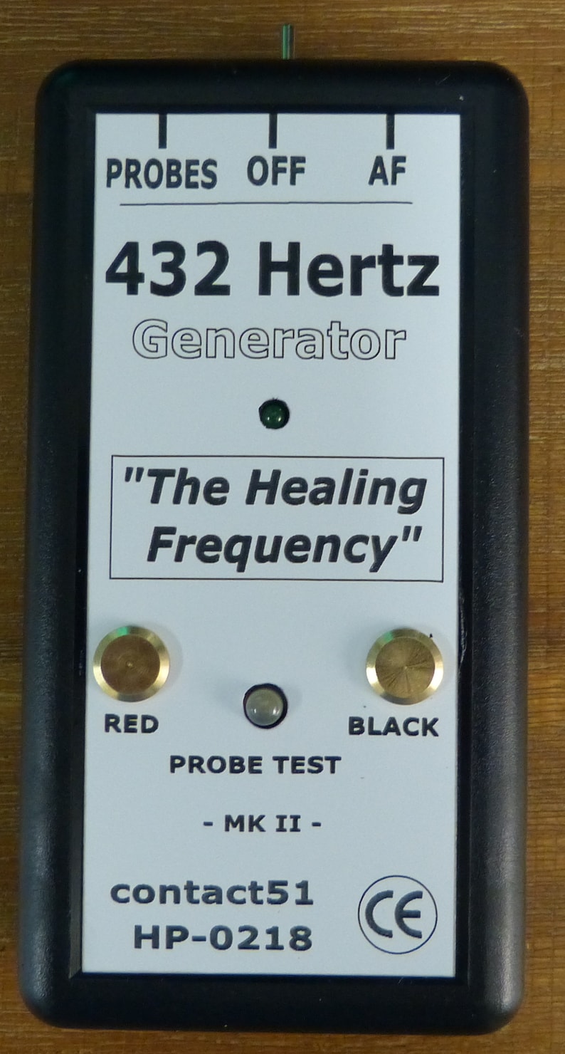 432 Hertz Healing Frequency Generator MKII Etsy