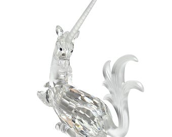 Swarovski Silver Crystal SCS Unicorn Annual Limited Edition 1996