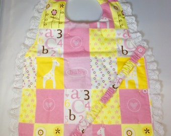 Sapphyre Baby Reversible Baby Girl Bib