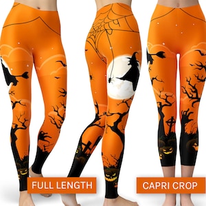Halloween Spooky Leggings