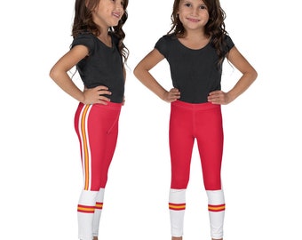 Kansas City Chiefs Football Uniform Leggings for Kids