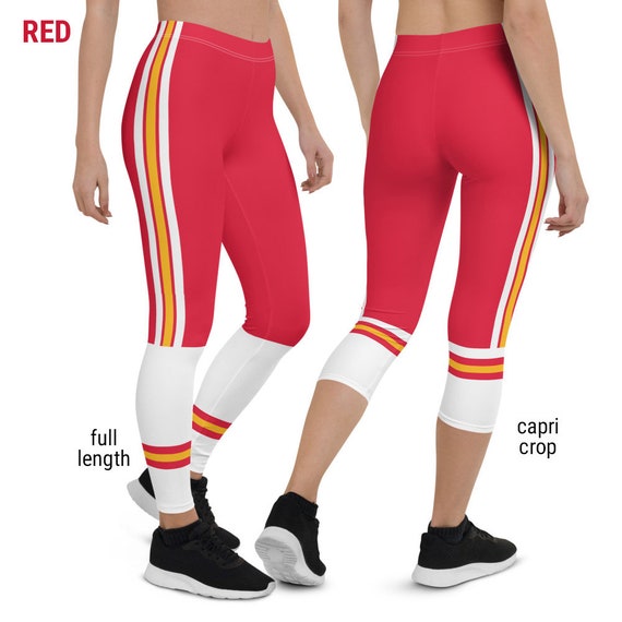 Cincinnati Bengals Football Uniform Leggings - Designed By Squeaky