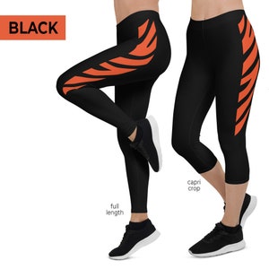 Cincinnati Bengals Football Uniform Leggings