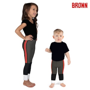 Tampa Bay Buccaneers Football Uniform Kids Leggings
