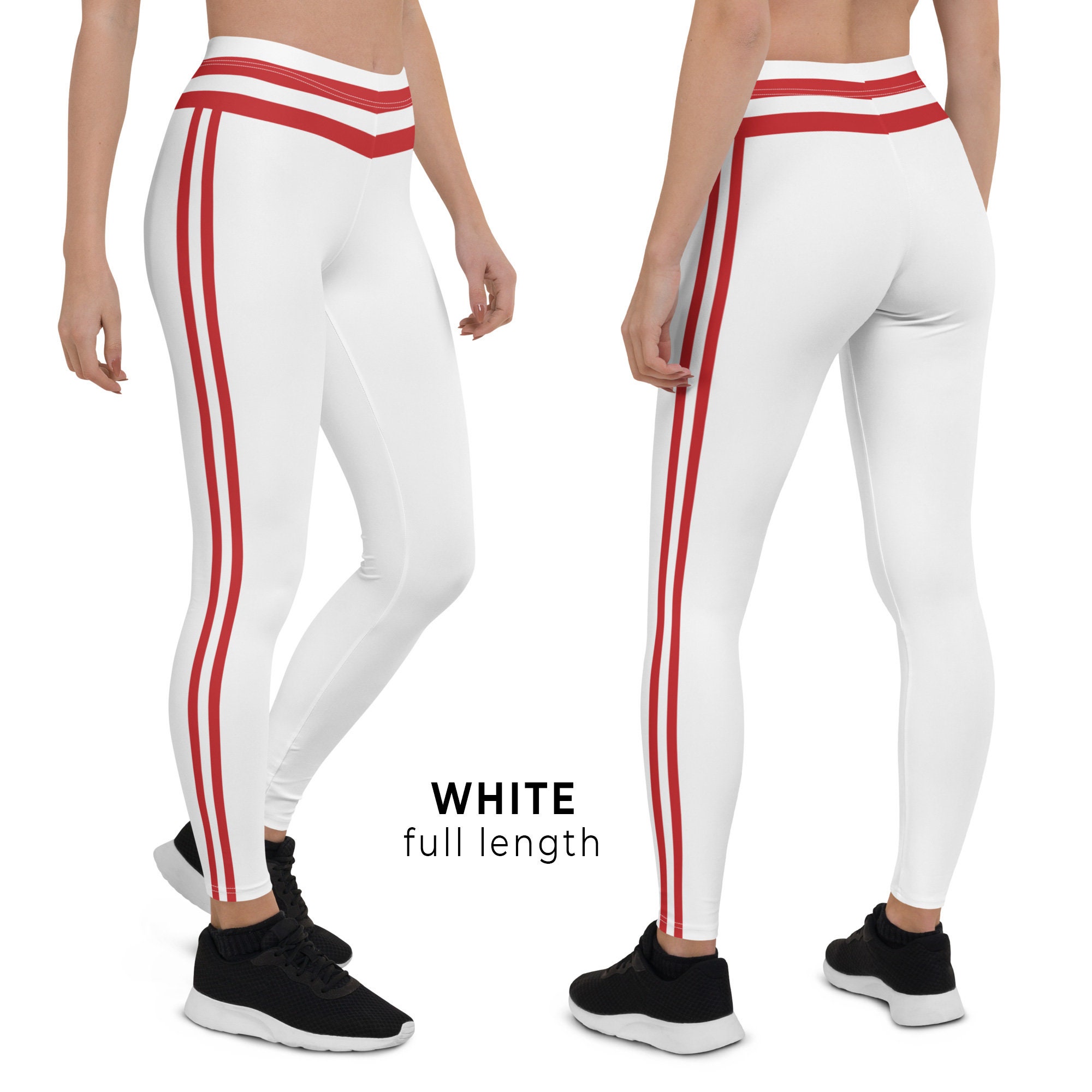 Discover Retro Cincinnati Reds Baseball Uniform Leggings from 1988 to 1992