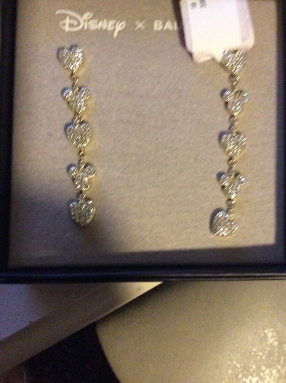 Mickey Mouse Disney Drop Statement Earrings - image 1